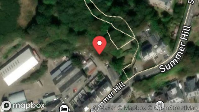 Map showing PART OF SUMMERHILL QUARRY, SUMMERHILL, DOUGLAS, ISLE OF MAN, IM2 4PF
