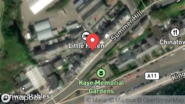 Map showing 4, SUMMERHILL, DOUGLAS, ISLE OF MAN, IM2 4PJ