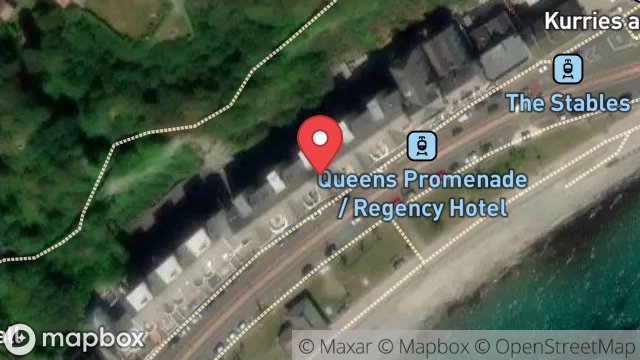 Map showing CONTINENTAL SITE, QUEENS PROMENADE, DOUGLAS, ISLE OF MAN, IM2 4NN