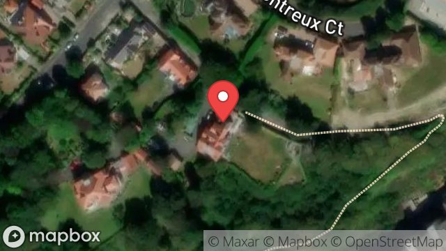 Map showing IVYDENE, LITTLE SWITZERLAND, DOUGLAS, ISLE OF MAN, IM2 6AG