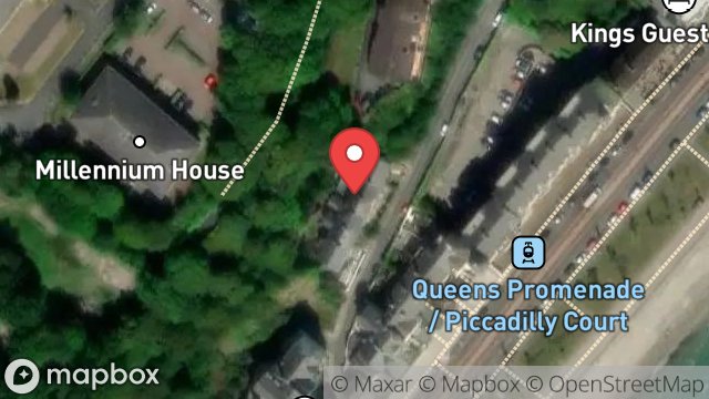 Map showing 4, SWITZERLAND TERRACE, DOUGLAS, ISLE OF MAN, IM2 4NQ