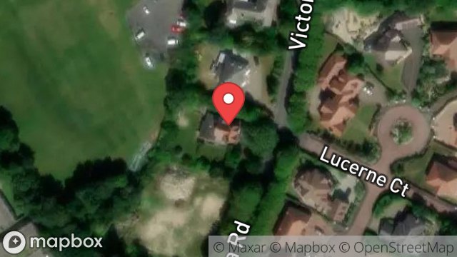 Map showing LEYTON, VICTORIA ROAD, DOUGLAS, ISLE OF MAN, IM2 6AQ