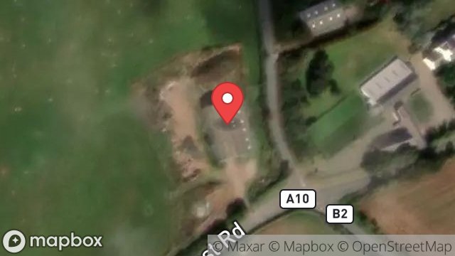 Map showing BALLANYBAA, BLUE POINT ROAD, THE LHEN, RAMSEY, ISLE OF MAN, IM7 3EQ