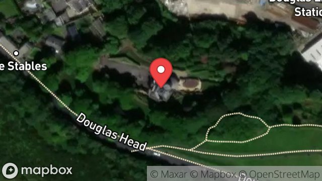 Map showing DOUGLAS CASTLE, FORT ANNE ROAD, DOUGLAS, ISLE OF MAN, IM1 5BN