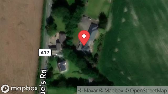 Map showing CLOSE CHIRRYM, ST. JUDES ROAD, SULBY, ISLE OF MAN, IM7 2ES
