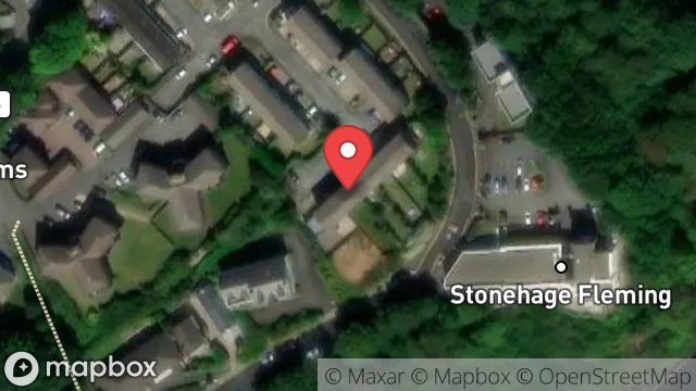 Map showing 23, FALCON CLIFF COURT, DOUGLAS, ISLE OF MAN, IM2 4AH