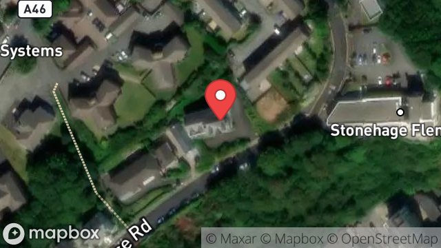 Map showing MANXTRUST MANAGEMENT, FERNLEIGH HOUSE, PALACE ROAD, DOUGLAS, ISLE OF MAN, IM2 4LB