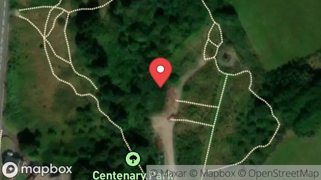 Map showing CENTENARY PARK, HILLBERRY ROAD, ONCHAN, ISLE OF MAN, IM3 3TD