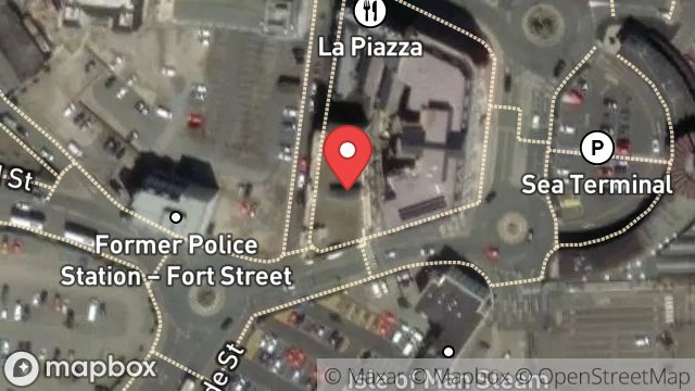 Map showing ROYALTY BUILDINGS, WALPOLE AVENUE, DOUGLAS, ISLE OF MAN, IM1 2LT