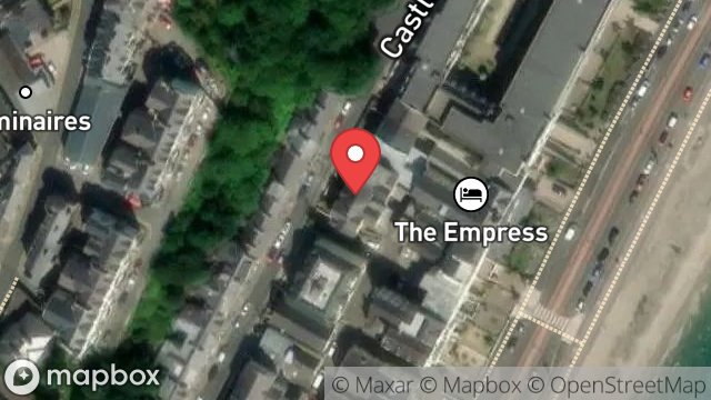 Map showing COMMUNAL/LANDLORDS, 38, CASTLEMONA AVENUE, DOUGLAS, ISLE OF MAN, IM2 4EG