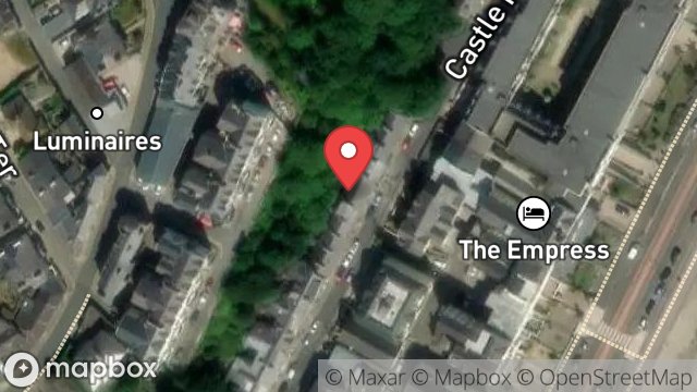 Map showing 65, CASTLEMONA AVENUE, DOUGLAS, ISLE OF MAN, IM2 4EB