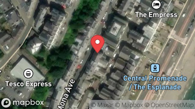 Map showing ELIZABETH GRACE HOUSE, 30, CASTLEMONA AVENUE, DOUGLAS, ISLE OF MAN, IM2 4EQ