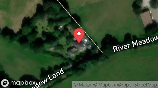 Map showing THE BUNGALOW, BALLAMANAGH ROAD, SULBY, ISLE OF MAN, IM7 2HB