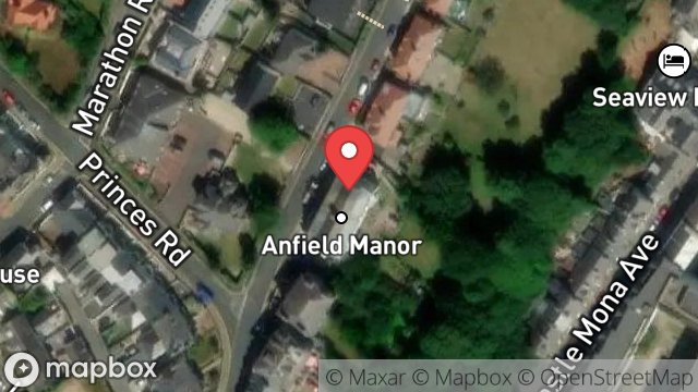 Map showing 48, VICTORIA ROAD, DOUGLAS, ISLE OF MAN, IM2 4HQ