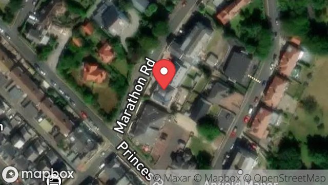 Map showing CLARE COURT, 14, MARATHON ROAD, DOUGLAS, ISLE OF MAN, IM2 4HL