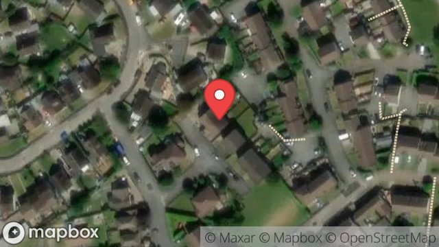 Map showing 9, CRONK Y BERRY BEG, DOUGLAS, ISLE OF MAN, IM2 6HA
