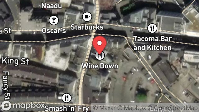 Map showing MACFARLANES RESTAURANT, 24, DUKE STREET, DOUGLAS, ISLE OF MAN, IM1 2AY