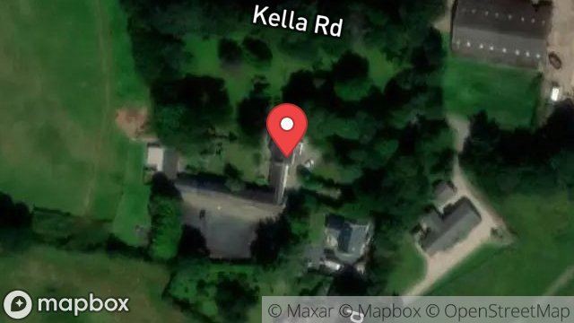 Map showing WEST KELLA, KELLA ROAD, SULBY, ISLE OF MAN, IM7 2HG