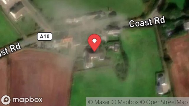 Map showing BALNAHOWE, THE LHEN, RAMSEY, ISLE OF MAN, IM7 3EH