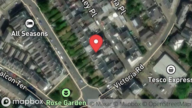Map showing 6, STANLEY TERRACE, DOUGLAS, ISLE OF MAN, IM2 4EP