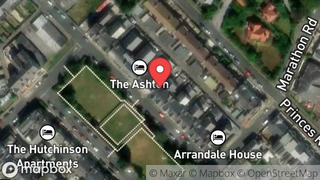 Map showing 31, HUTCHINSON SQUARE, DOUGLAS, ISLE OF MAN, IM2 4HW