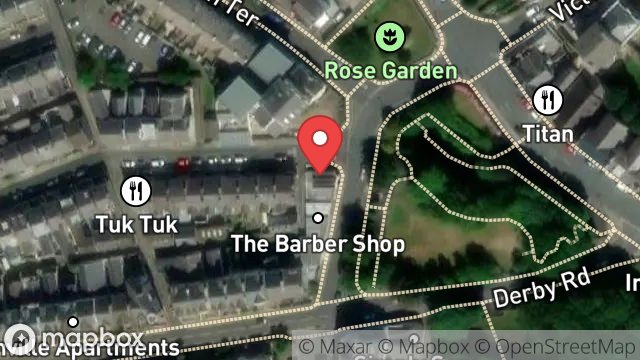 Map showing NEWBYS NEWSAGENTS, 1, GLEN FALCON ROAD, DOUGLAS, ISLE OF MAN, IM2 3EY