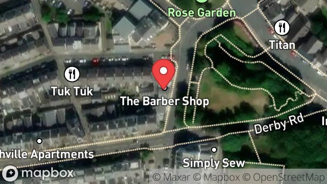 Map showing 4-5, GLEN FALCON ROAD, DOUGLAS, ISLE OF MAN, IM2 3EY