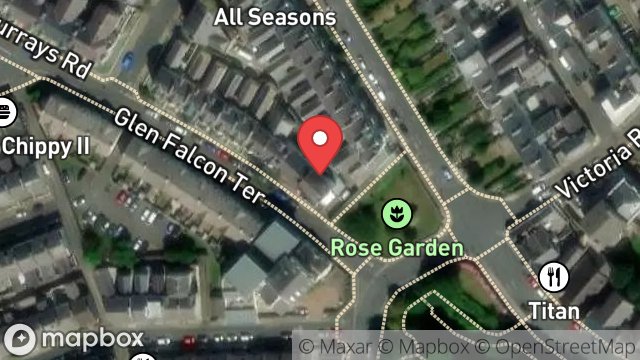 Map showing CRAIMAR, 2, MURRAYS ROAD, DOUGLAS, ISLE OF MAN, IM2 3HT