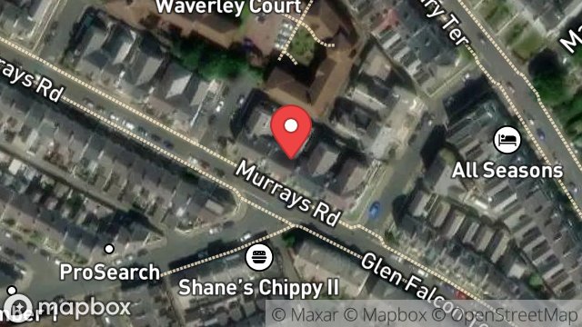 Map showing 30, MURRAYS ROAD, DOUGLAS, ISLE OF MAN, IM2 3HP