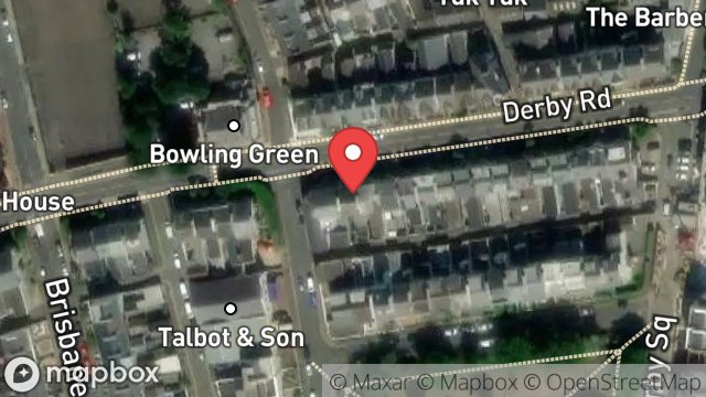 Map showing 31, DERBY ROAD, DOUGLAS, ISLE OF MAN, IM2 3ES