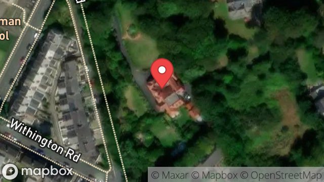 Map showing BALLAQUEENEY LODGE, BALLAQUAYLE ROAD, DOUGLAS, ISLE OF MAN, IM2 5DD