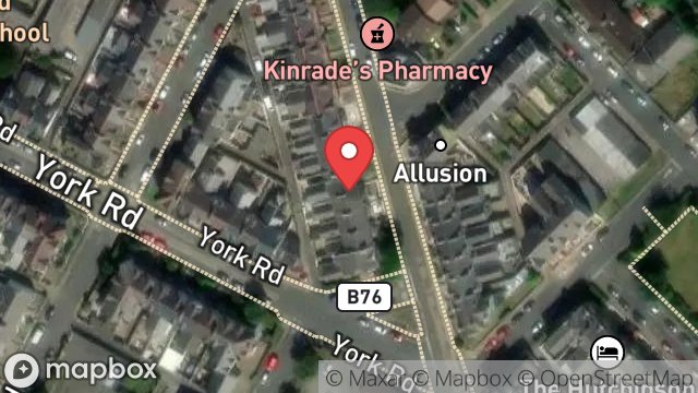 Map showing 4, CROSBY TERRACE, DOUGLAS, ISLE OF MAN, IM2 5DG