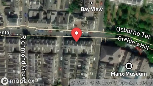 Map showing 26, WINDSOR ROAD, DOUGLAS, ISLE OF MAN, IM1 3LG
