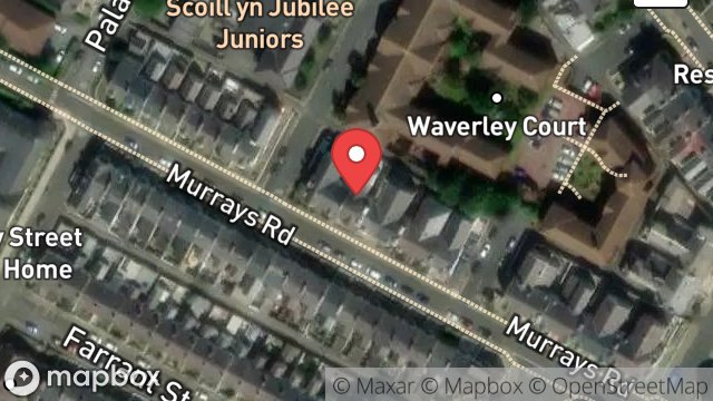 Map showing 48, MURRAYS ROAD, DOUGLAS, ISLE OF MAN, IM2 3HW