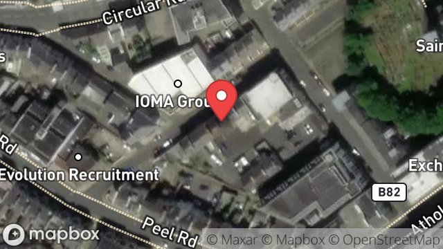 Map showing CALLOW MATTHEWMAN & CO, 29-31, HOPE STREET, DOUGLAS, ISLE OF MAN, IM1 1AR