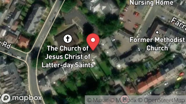 Map showing 7, WOODSIDE TERRACE, DOUGLAS, ISLE OF MAN, IM2 3AH