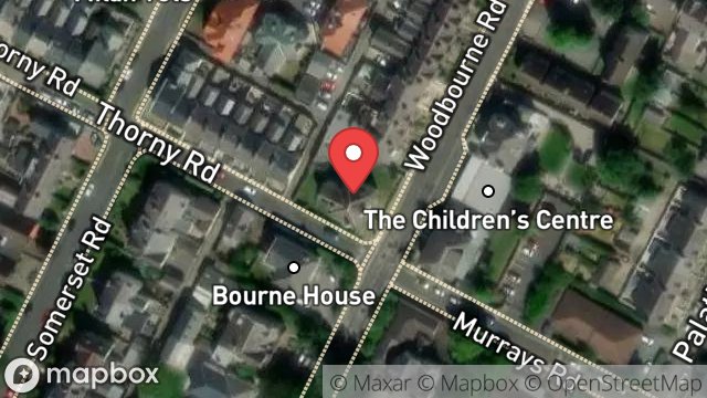 Map showing 99, WOODBOURNE ROAD, DOUGLAS, ISLE OF MAN, IM2 3AR