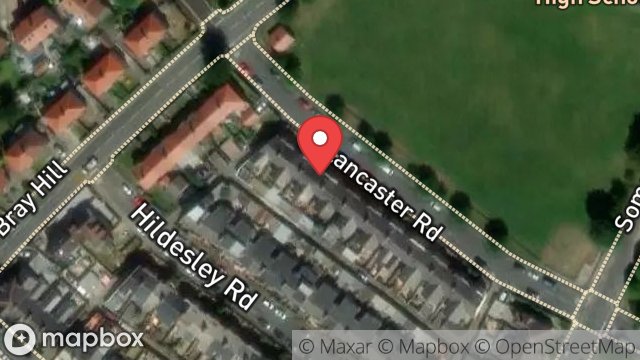 Map showing 29, LANCASTER ROAD, DOUGLAS, ISLE OF MAN, IM2 5BB