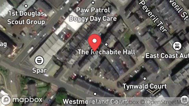 Map showing 35, ALLAN STREET, DOUGLAS, ISLE OF MAN, IM1 3DP