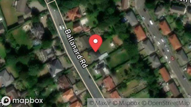 Map showing 60, BALLANARD ROAD, DOUGLAS, ISLE OF MAN, IM2 5HE