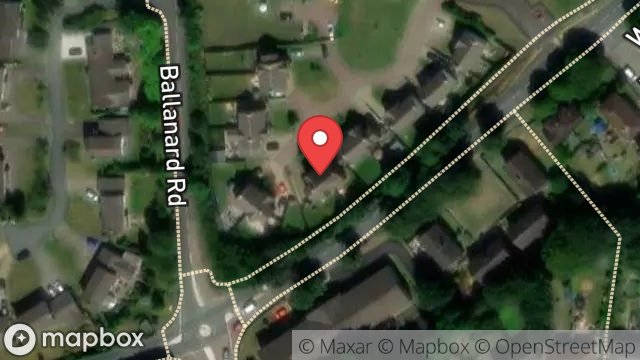 Map showing 21, ROBERT CUBBON CLOSE, DOUGLAS, ISLE OF MAN, IM2 6PT
