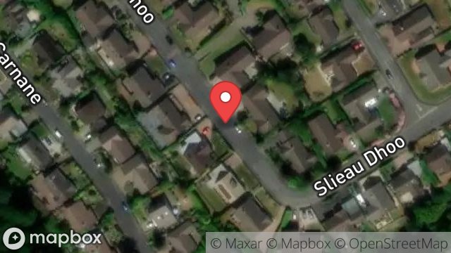 Map showing STREET RECORD, CRONK LIAUYR, DOUGLAS, ISLE OF MAN, IM2 5LG