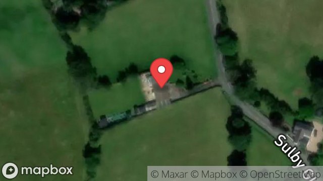 Map showing FO CRONK, SULBY GLEN, SULBY, ISLE OF MAN, IM7 2AZ