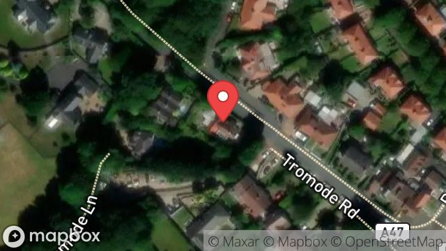 Map showing BRAE VILLA, TROMODE ROAD, DOUGLAS, ISLE OF MAN, IM2 5EJ