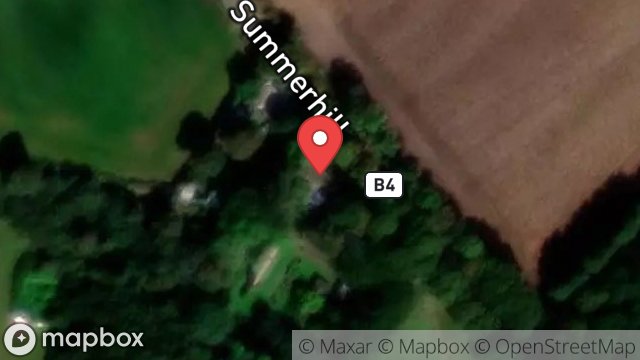 Map showing WOODLANDS, SUMMERHILL ROAD, JURBY, ISLE OF MAN, IM7 3BR