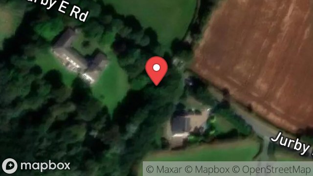 Map showing LAND AT, LOUGHCROUTE, POSTAL LOCALITY, JURBY EAST, ISLE OF MAN, IM7 3HA