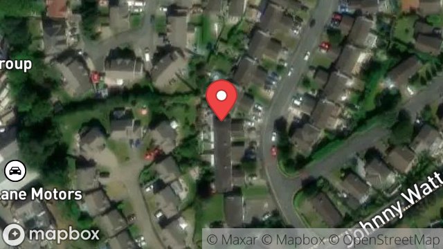 Map showing 15, CEDAR WALK, DOUGLAS, ISLE OF MAN, IM2 5NF