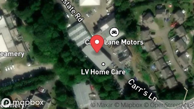 Map showing FOLLAN NATURAL HEALTH CENTRE, PREMIER HOUSE, 1, CARRS LANE, TROMODE, DOUGLAS, ISLE OF MAN, IM4 4QB