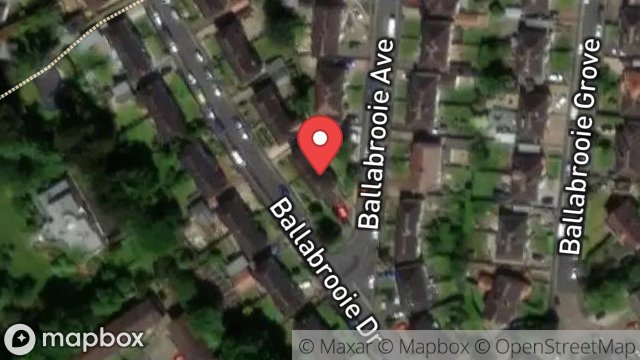 Map showing 141, BALLABROOIE DRIVE, DOUGLAS, ISLE OF MAN, IM1 4HH