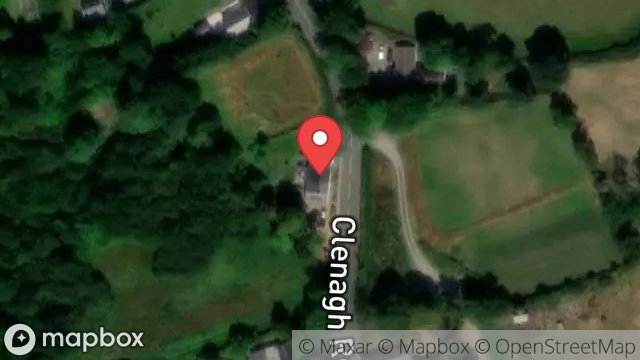 Map showing GOLLANE HOUSE, CLENAGH ROAD, SANDYGATE, RAMSEY, ISLE OF MAN, IM7 3AF